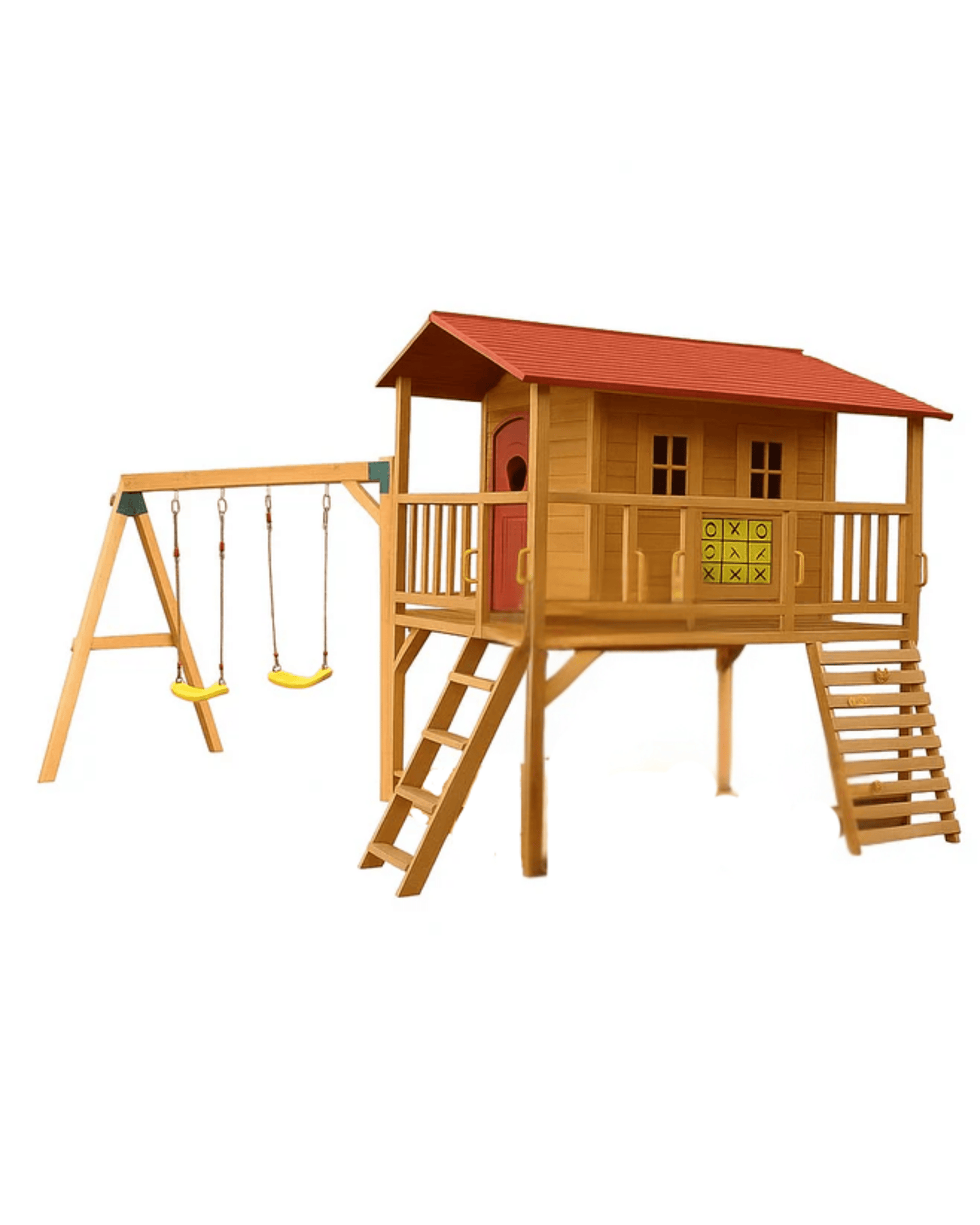 Sweet Shack with Swing Set