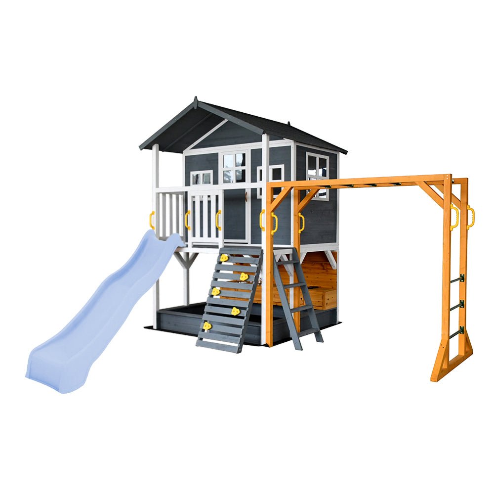 Caboodle Shack with Mud Kitchen & Monkey Bars