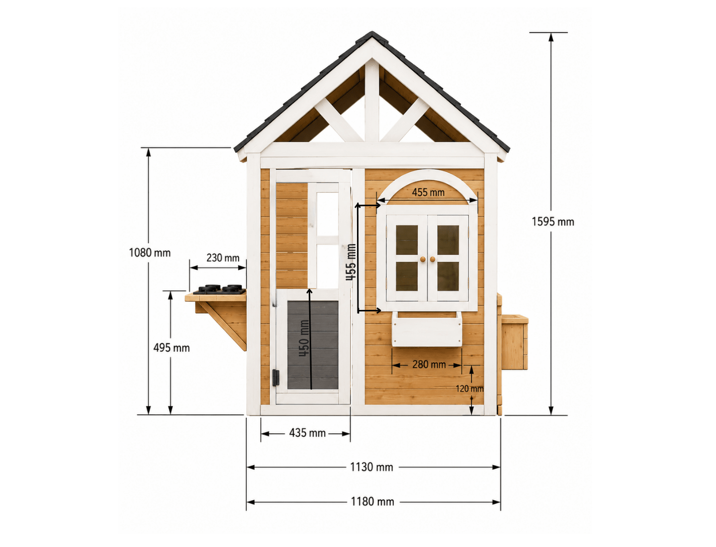 PRE-ORDER - MY FIRST SHACK CUBBY