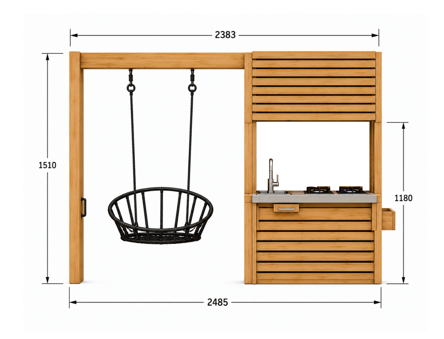 PRE-ORDER - MY FIRST SHACK CUBBY