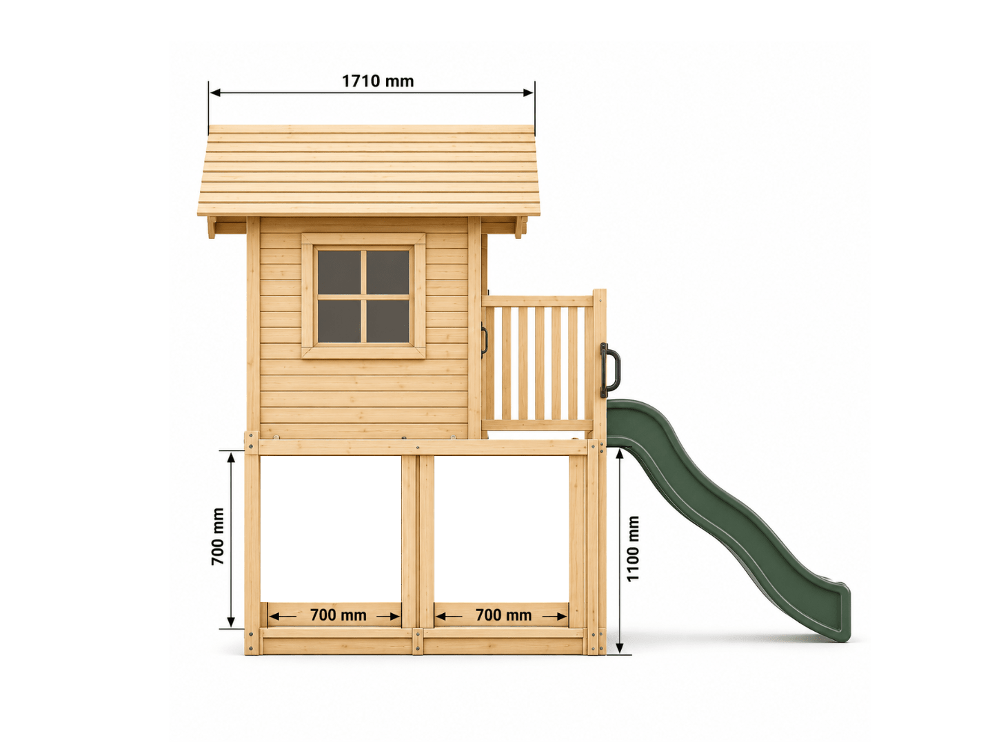 Inspiration Shack with Mud Kitchen & Activity Zone