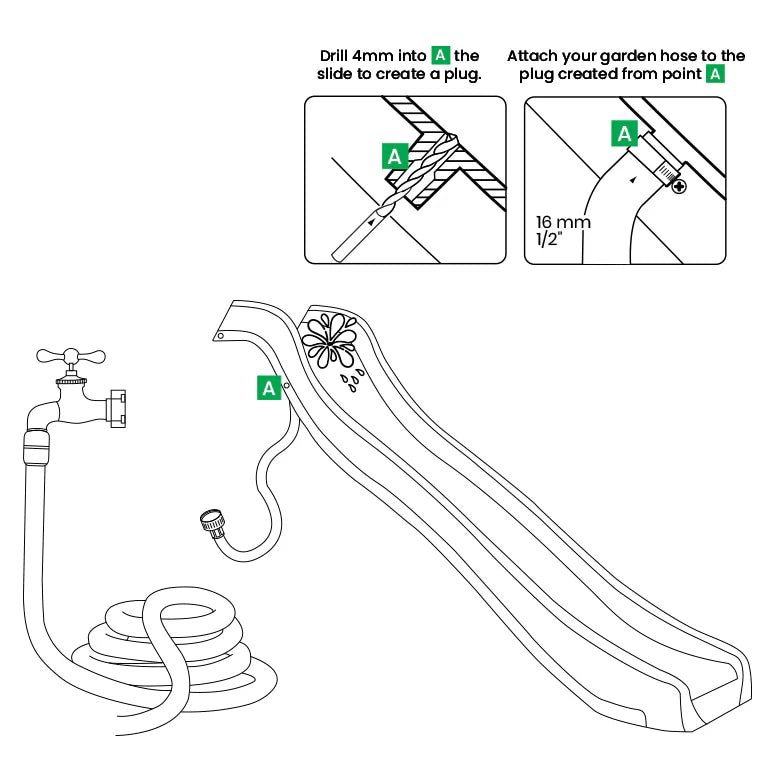 Lifespan Kids Jumbo 3m Climb & Slide