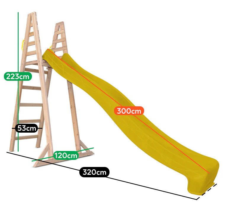 Lifespan Kids Jumbo 3m Climb & Slide
