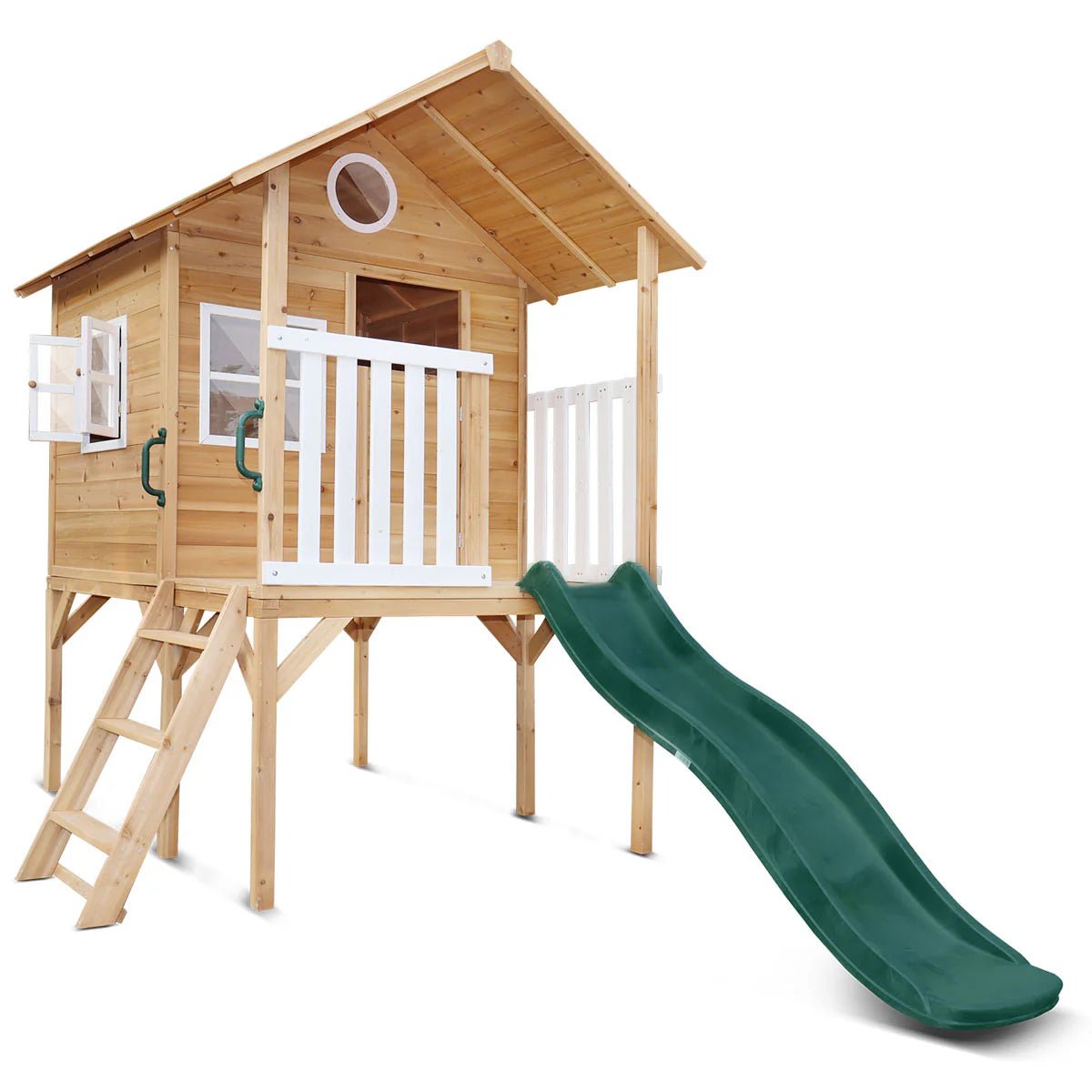Lifespan Kids Archie Elevated Cubby House with Slide