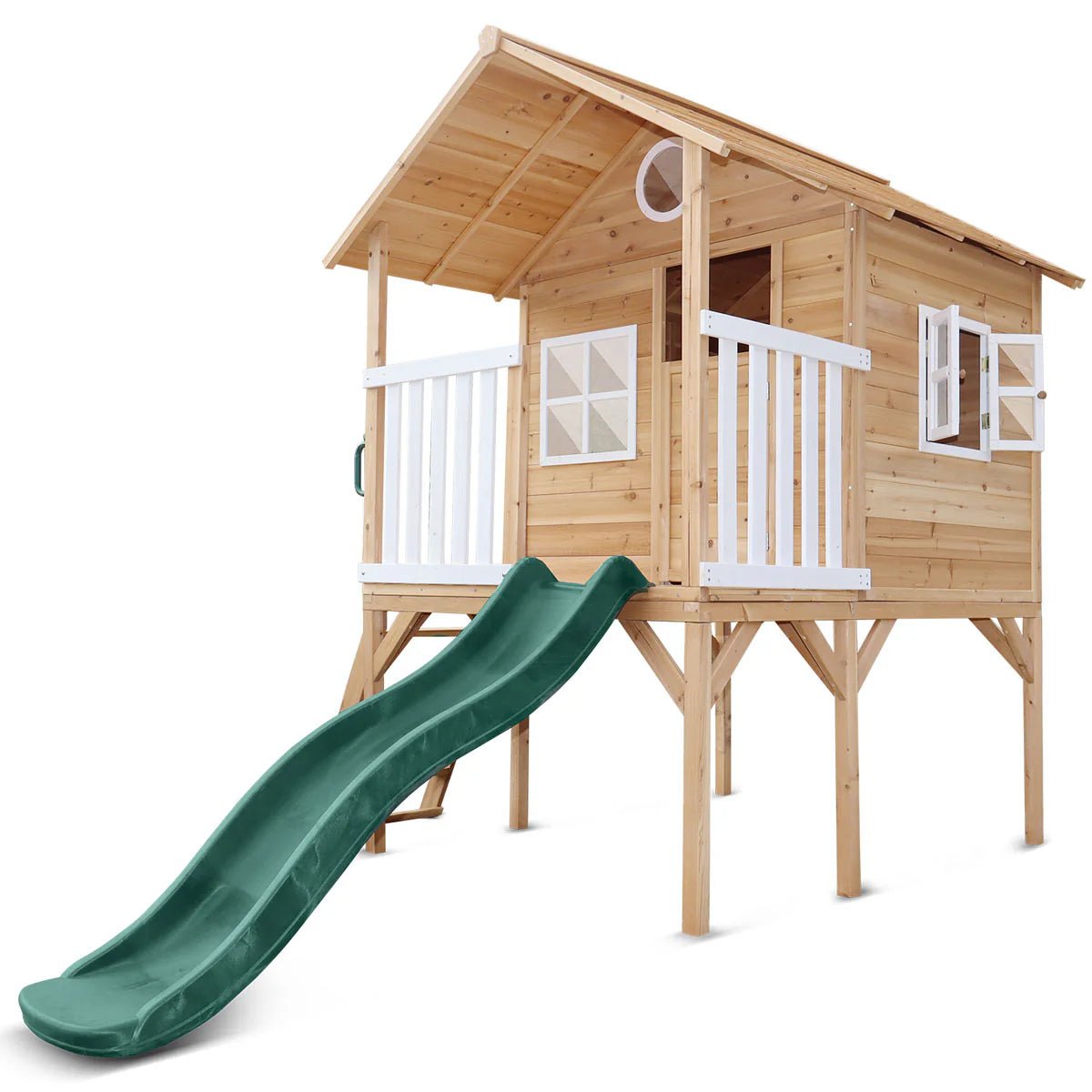 Lifespan Kids Archie Elevated Cubby House with Slide