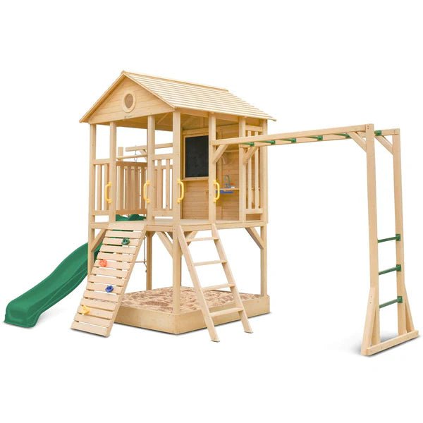Kingston Cubby House with 2.2m Slide (All Colour Variants)