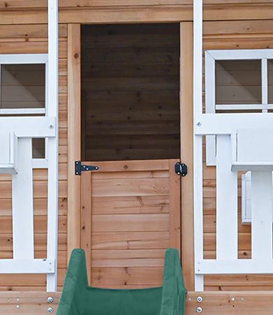 Lifespan Kids Winchester Cubby House with 1.45m Elevation Platform and 3m Slide