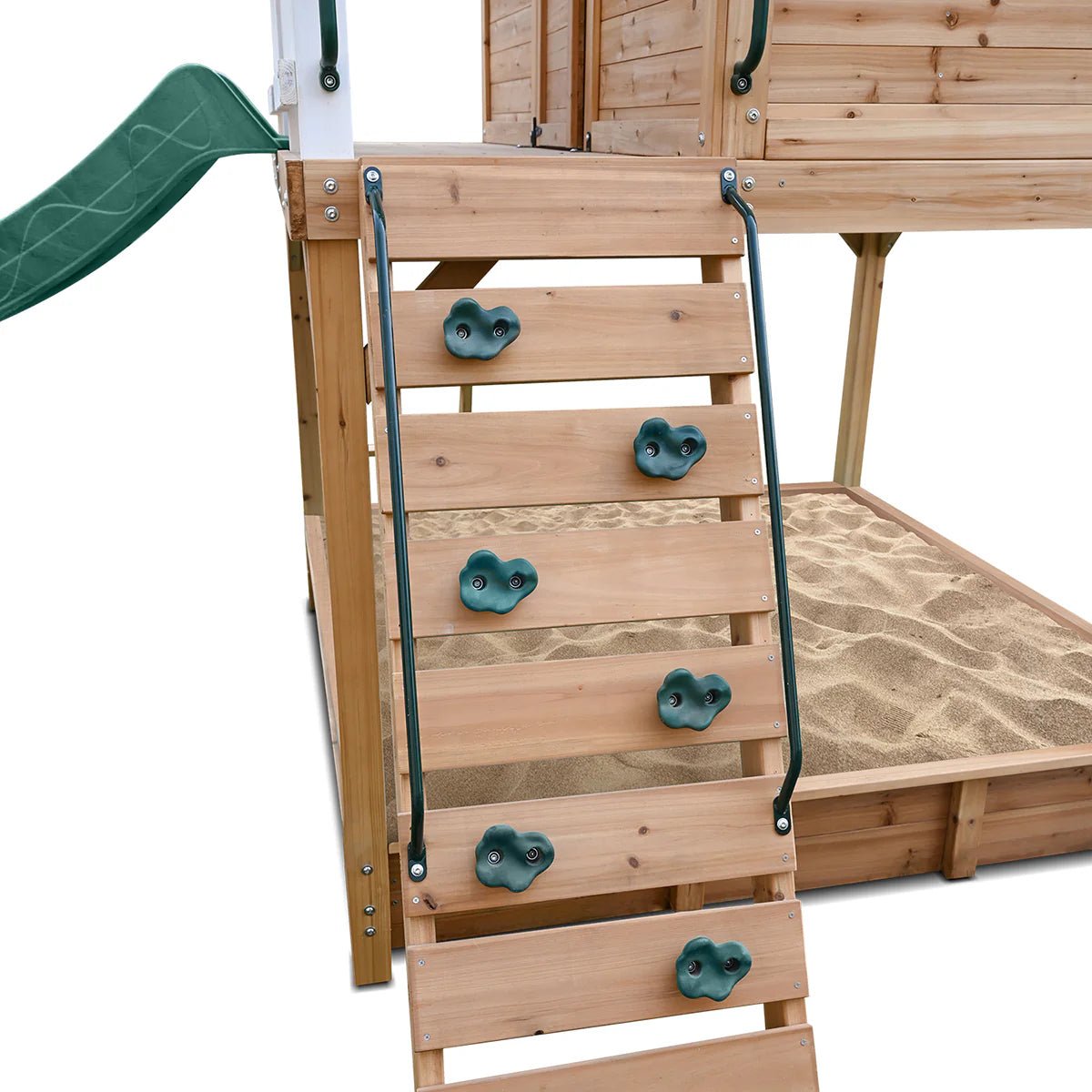 Lifespan Kids Winchester Cubby House with 1.45m Elevation Platform and 3m Slide