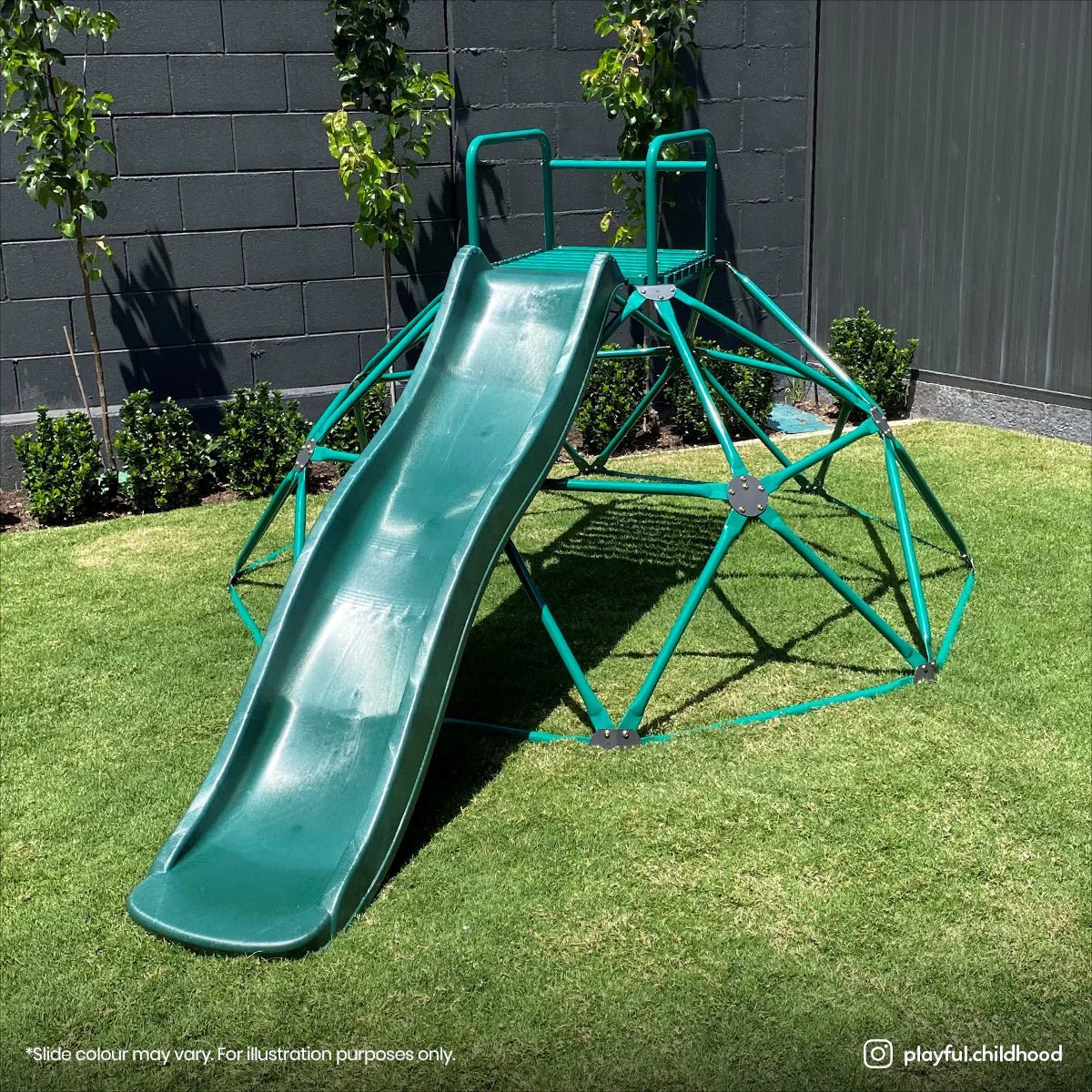 Lifespan Kids Summit 2.0m Dome Climber + 1.8m Slide