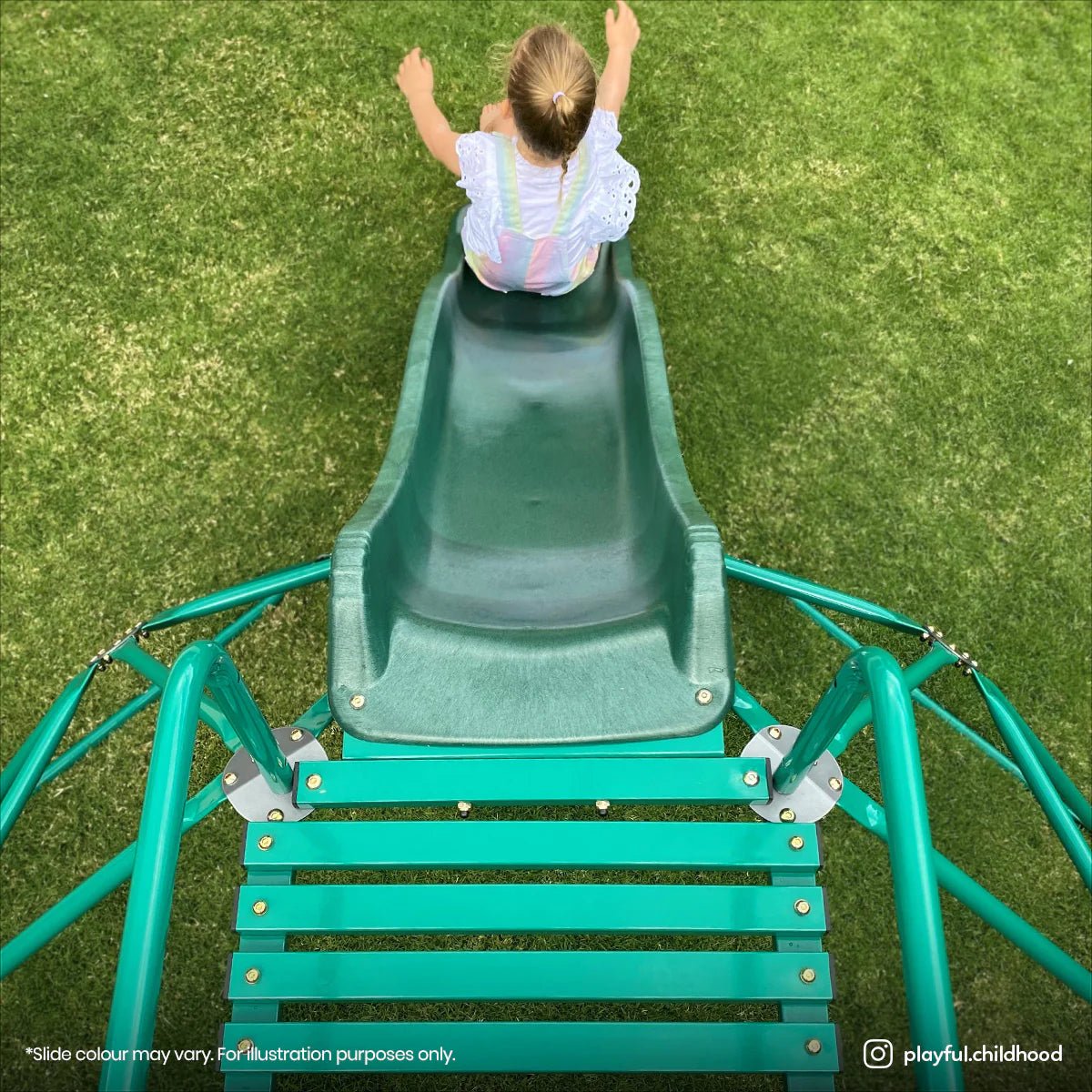 Lifespan Kids Summit 2.0m Dome Climber + 1.8m Slide