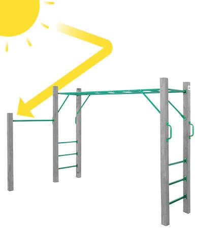 Lifespan Kids Amazon Monkey Bars Only (2.5m)