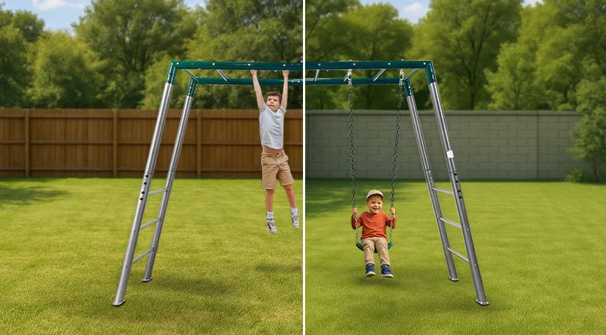 Lifespan Kids Stanley Heavy Duty Monkey Bars with Anchor Kit