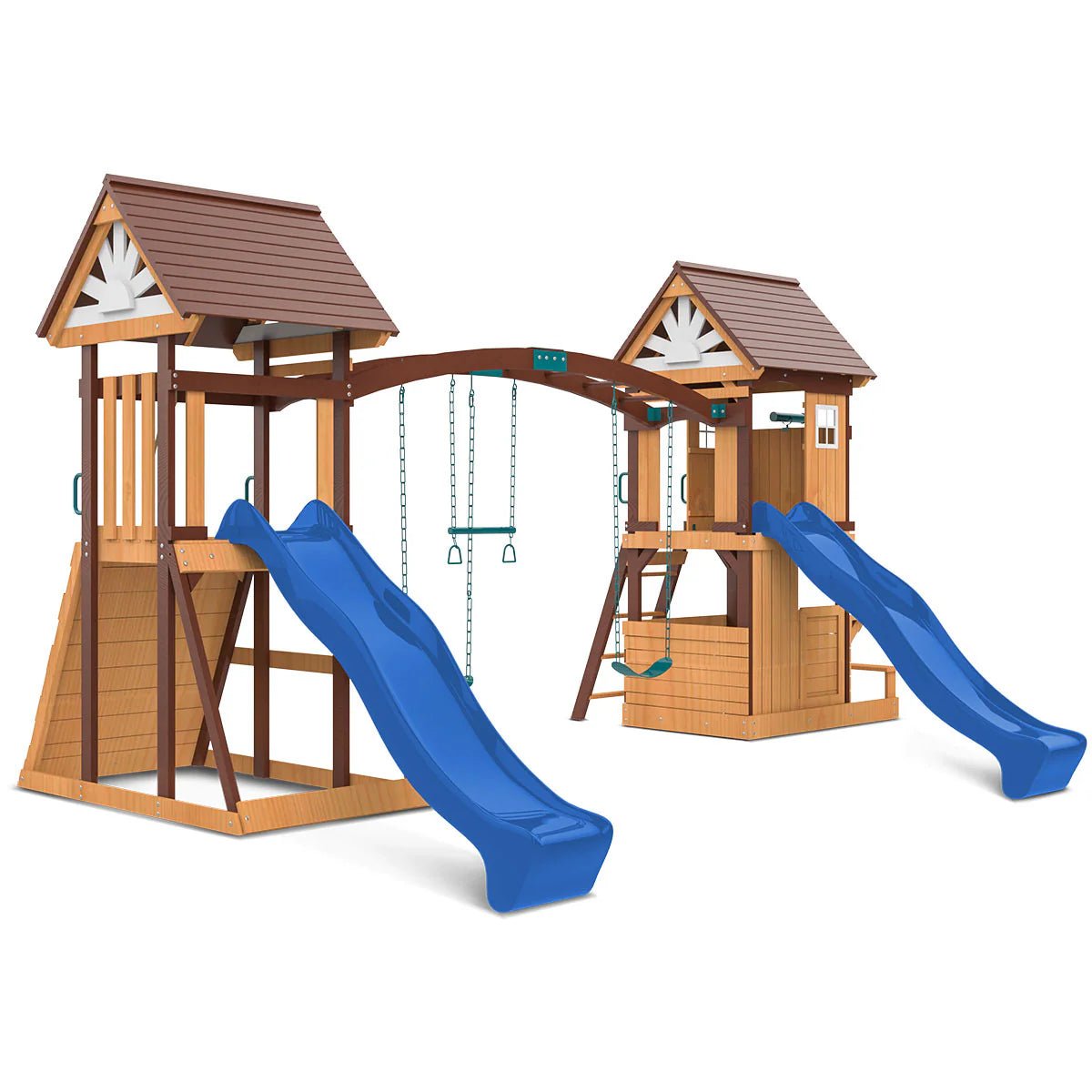 Armadale Swing Set & Playground with Two 2.2m Slide