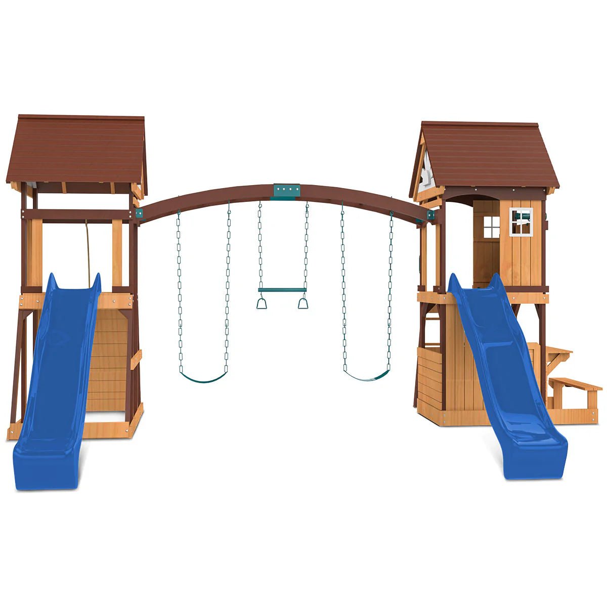 Armadale Swing Set & Playground with Two 2.2m Slide
