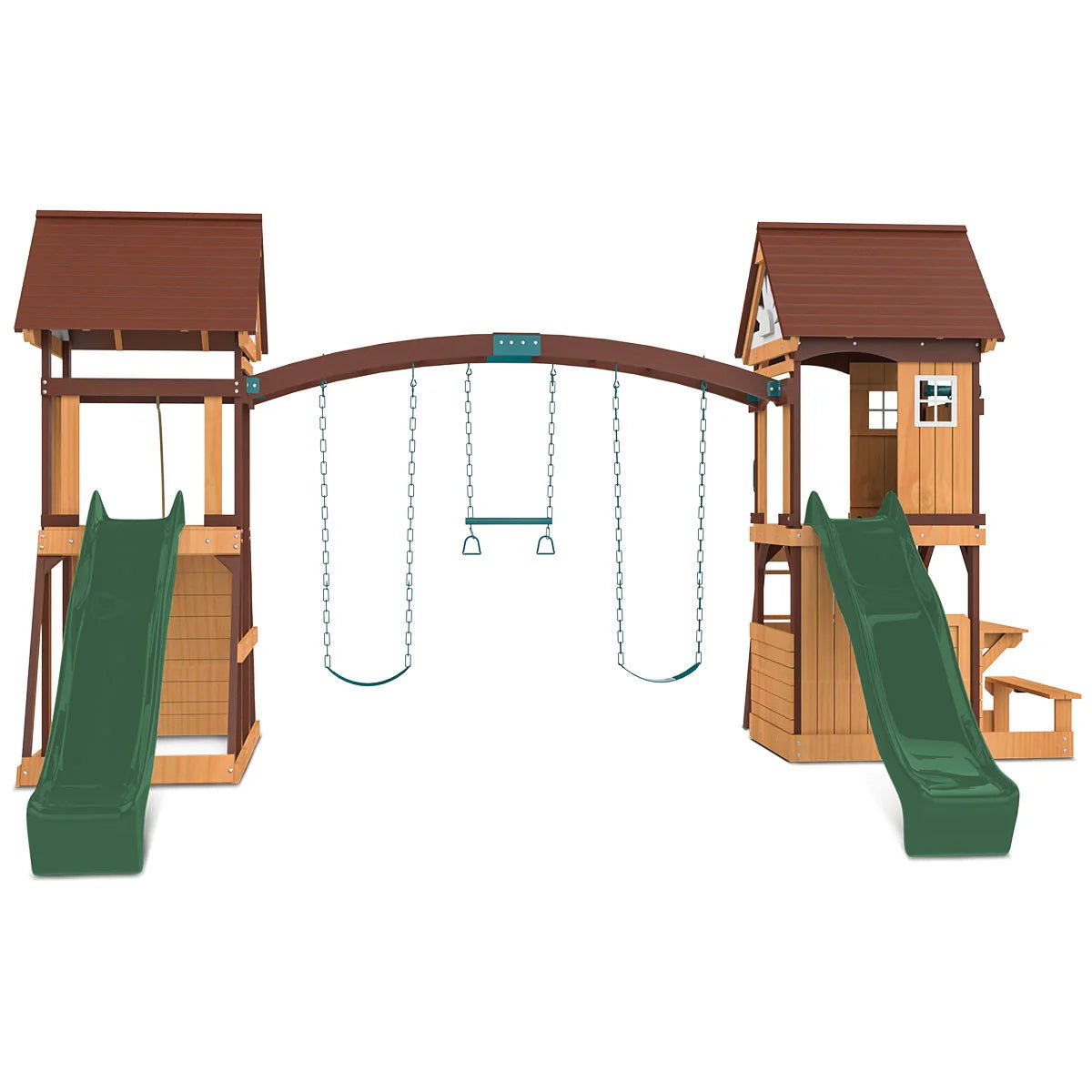 Armadale Swing Set & Playground with Two 2.2m Slide