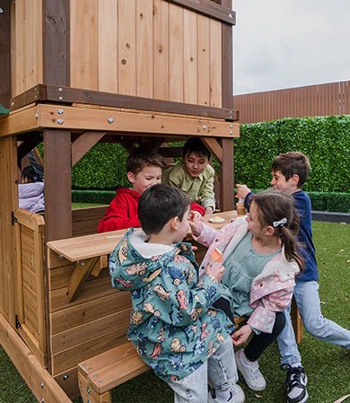 Armadale Swing Set & Playground with Two 2.2m Slide