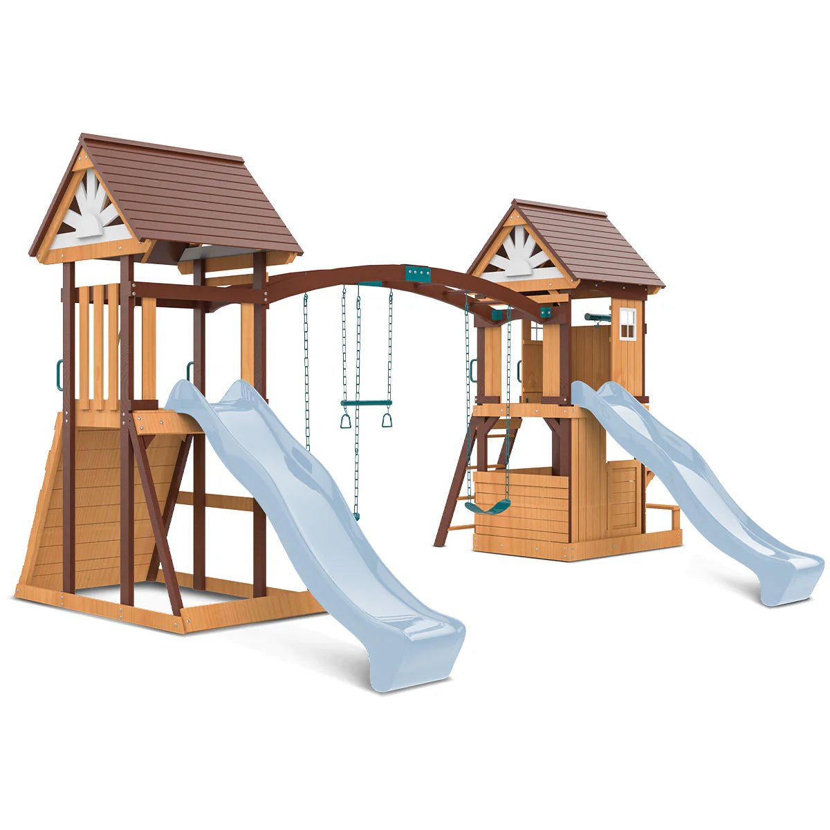 Armadale Swing Set & Playground with Two 2.2m Slide