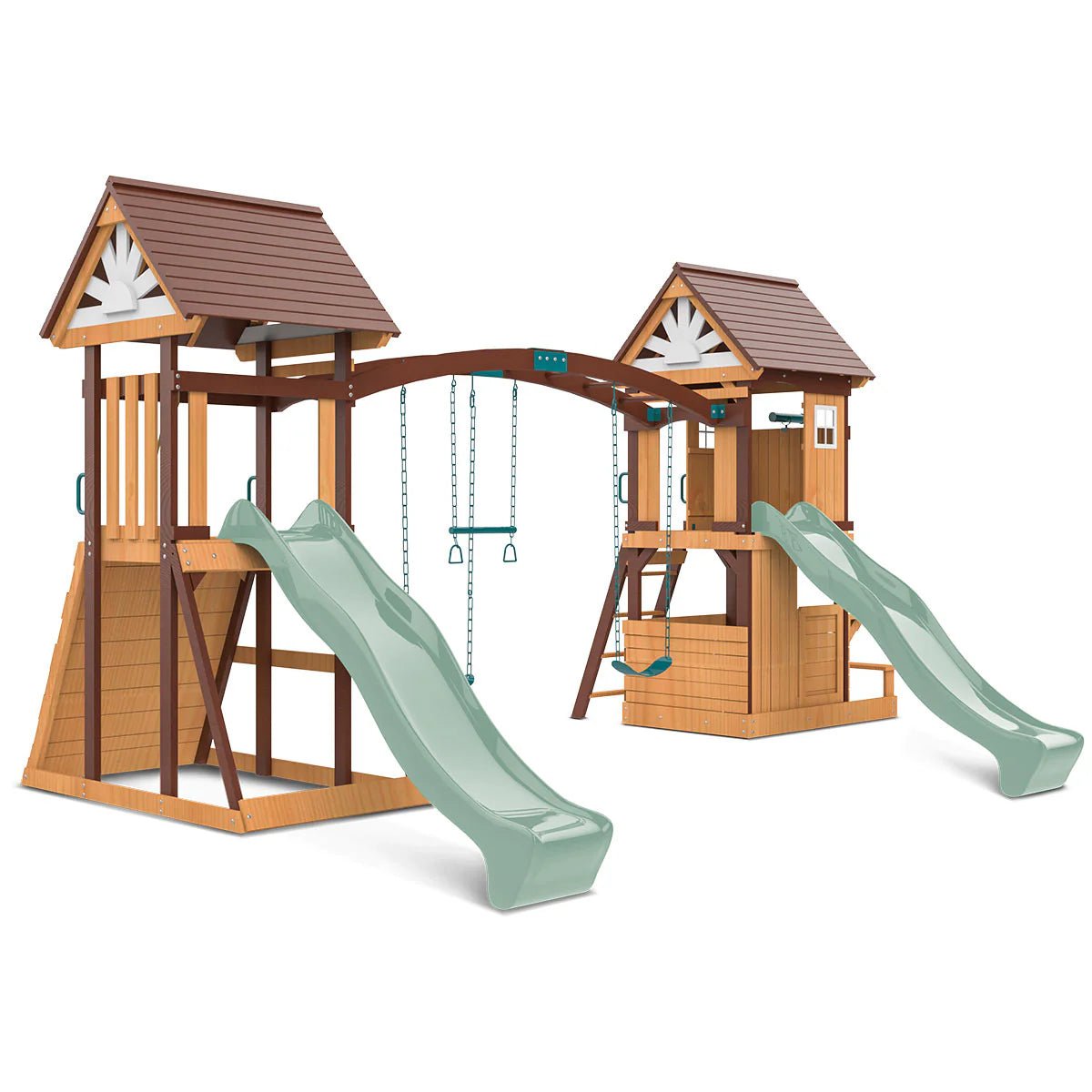 Armadale Swing Set & Playground with Two 2.2m Slide