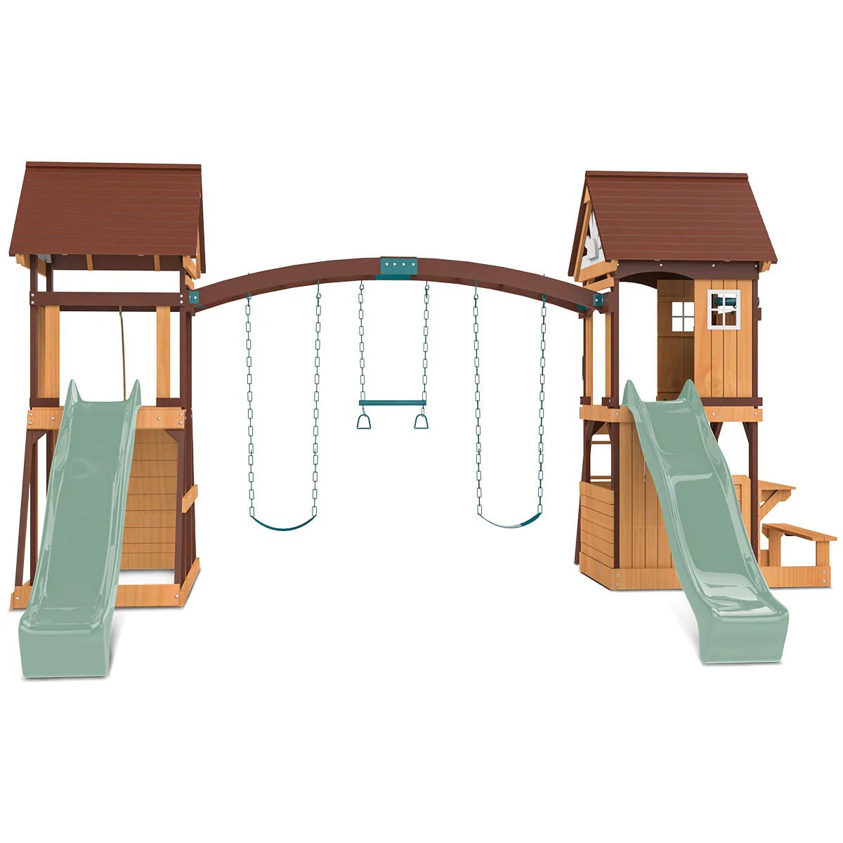 Armadale Swing Set & Playground with Two 2.2m Slide