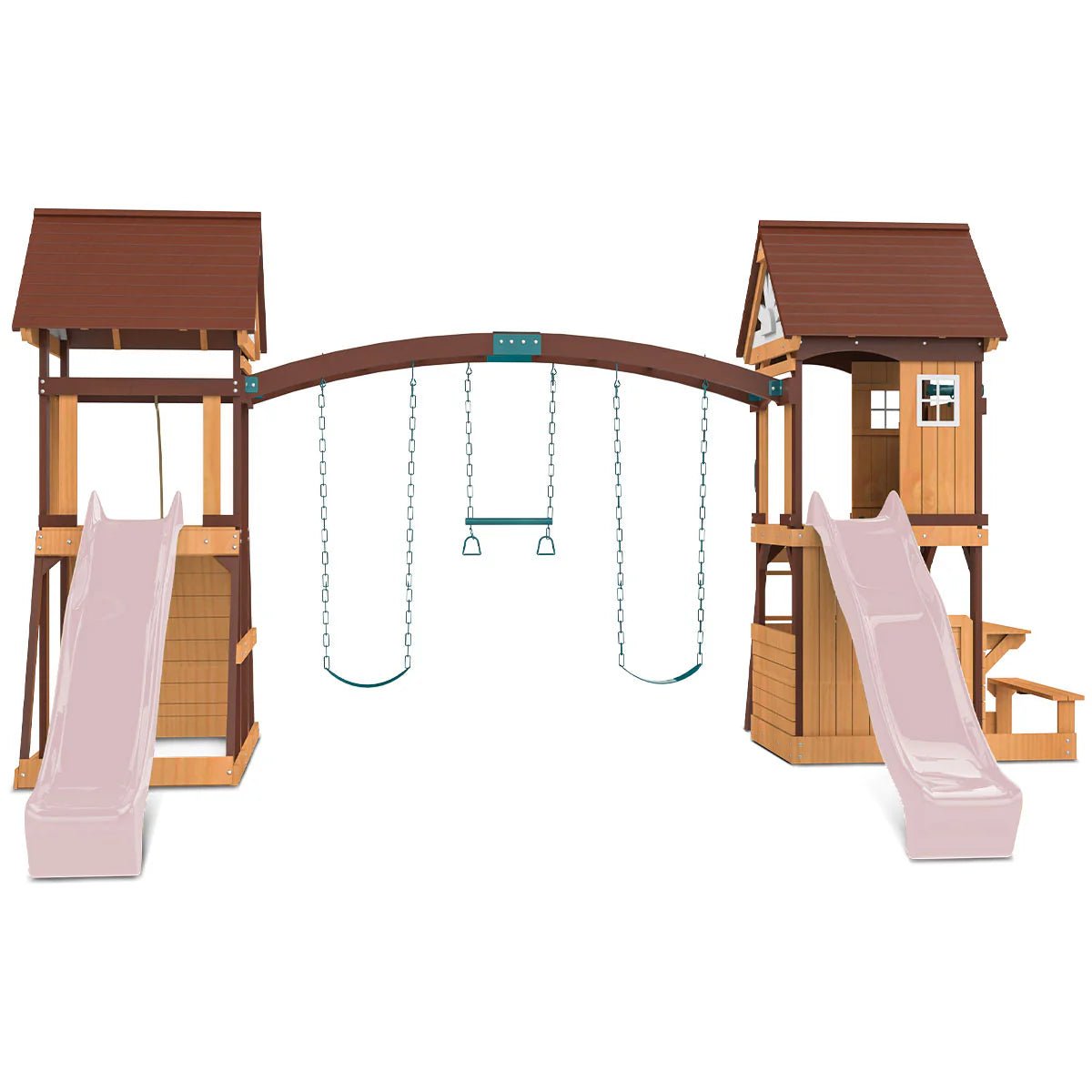 Armadale Swing Set & Playground with Two 2.2m Slide