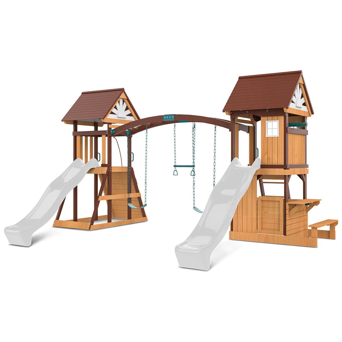 Armadale Swing Set & Playground with Two 2.2m Slide