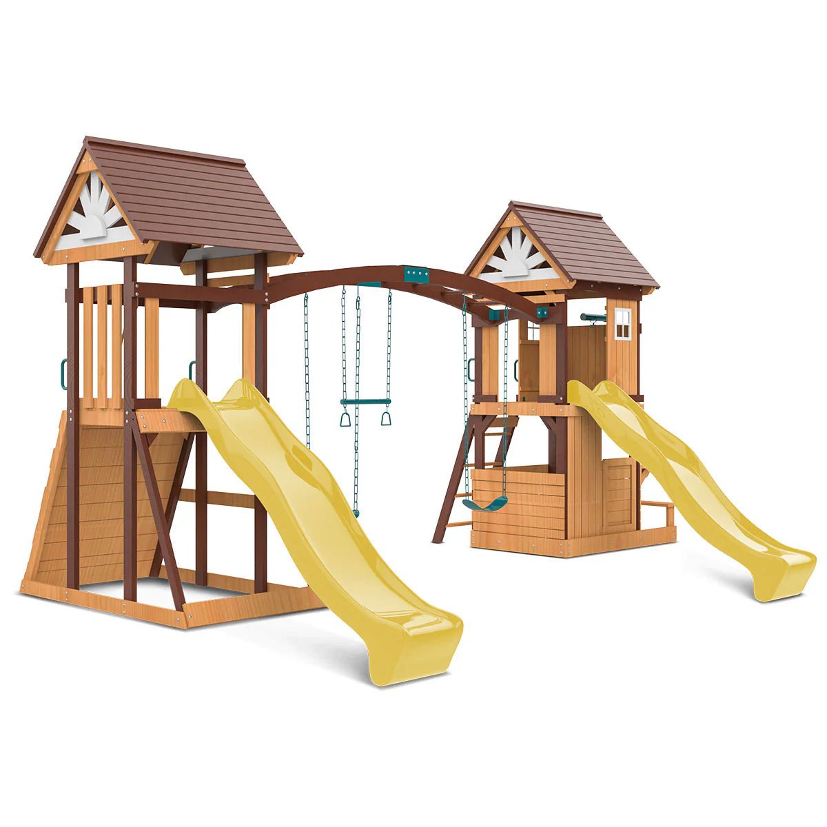 Armadale Swing Set & Playground with Two 2.2m Slide