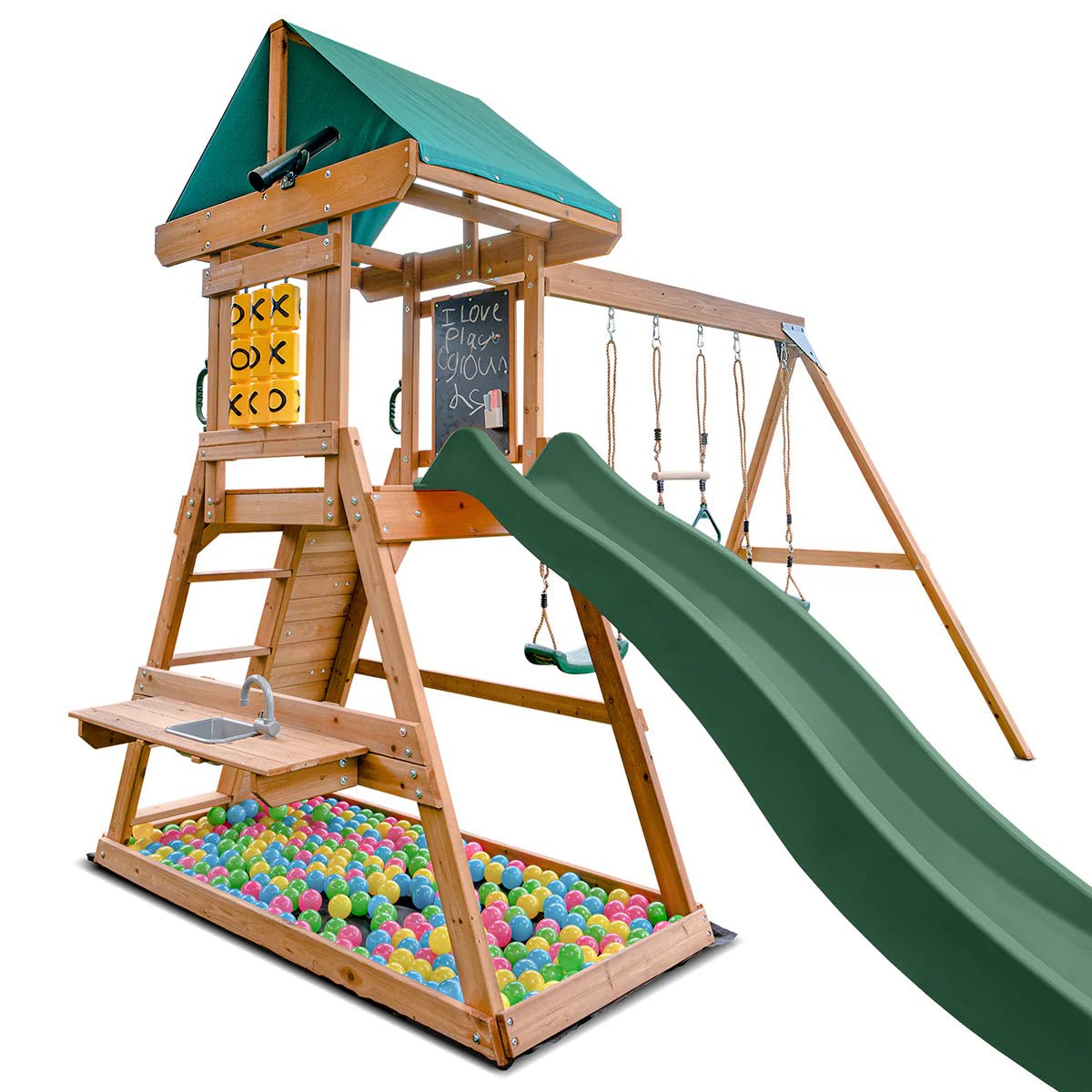 Lifespan Kids Birmingham Play Centre Set with 2.2m Slide