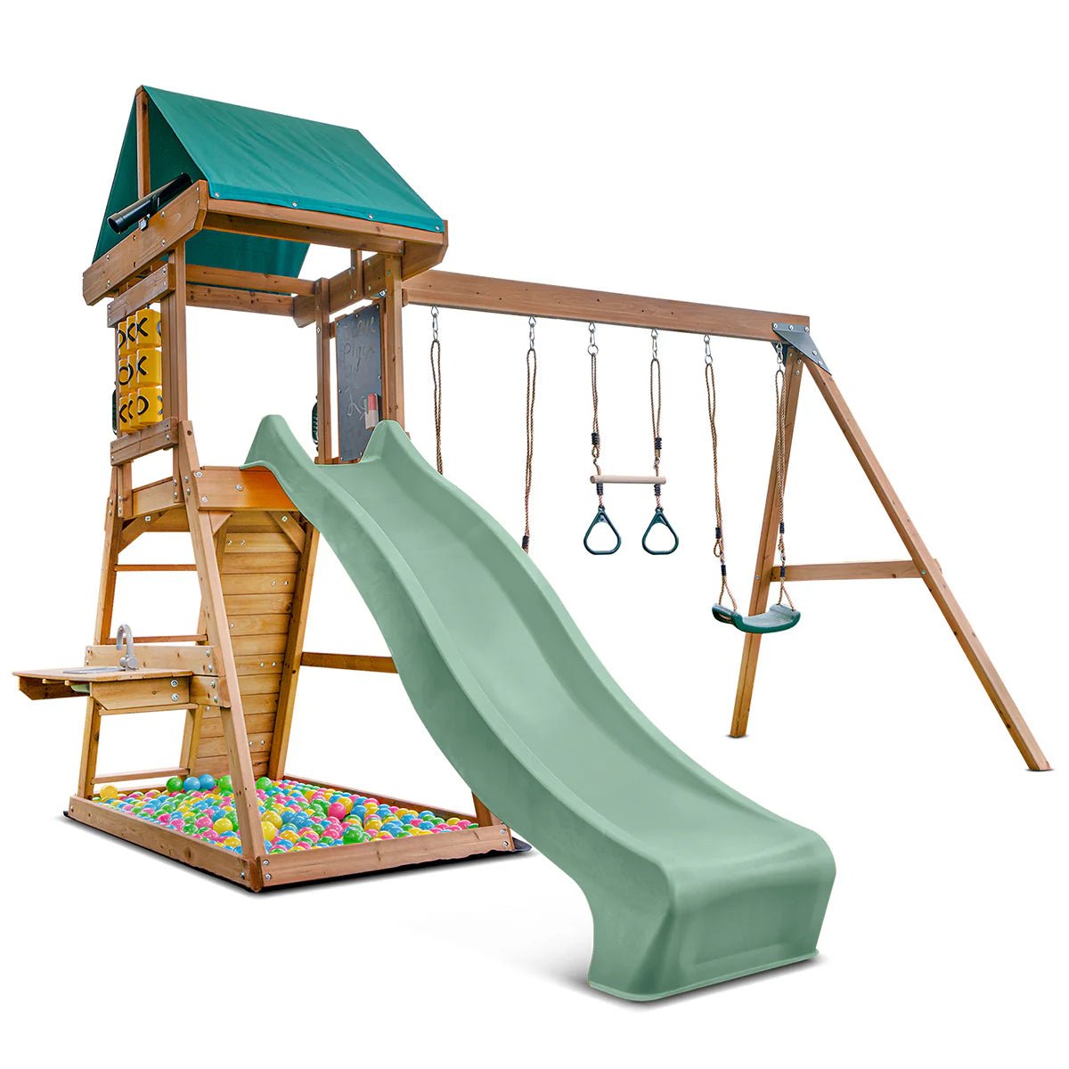 Lifespan Kids Birmingham Play Centre Set with 2.2m Slide