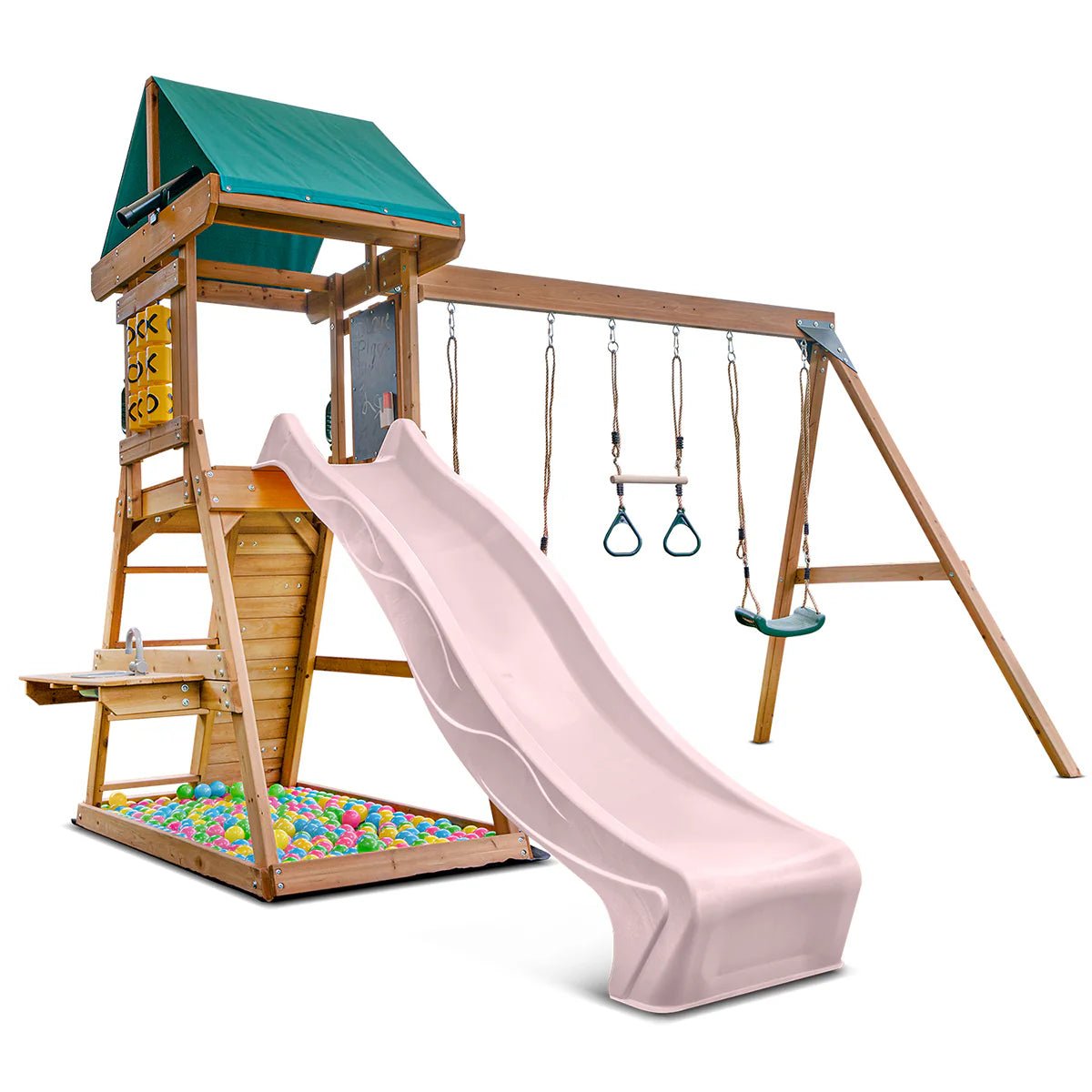 Lifespan Kids Birmingham Play Centre Set with 2.2m Slide