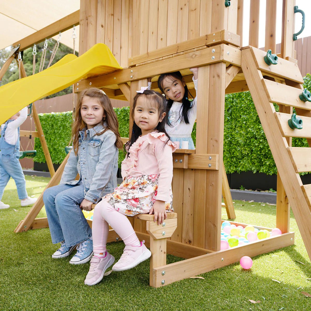 Lifespan Kids Carindale Play Centre Set with 2.2m Slide