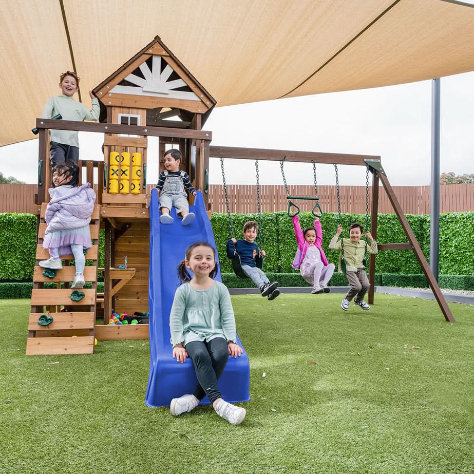 Lifespan Kids Coventry Play Centre Set with 2.2m Blue Slide