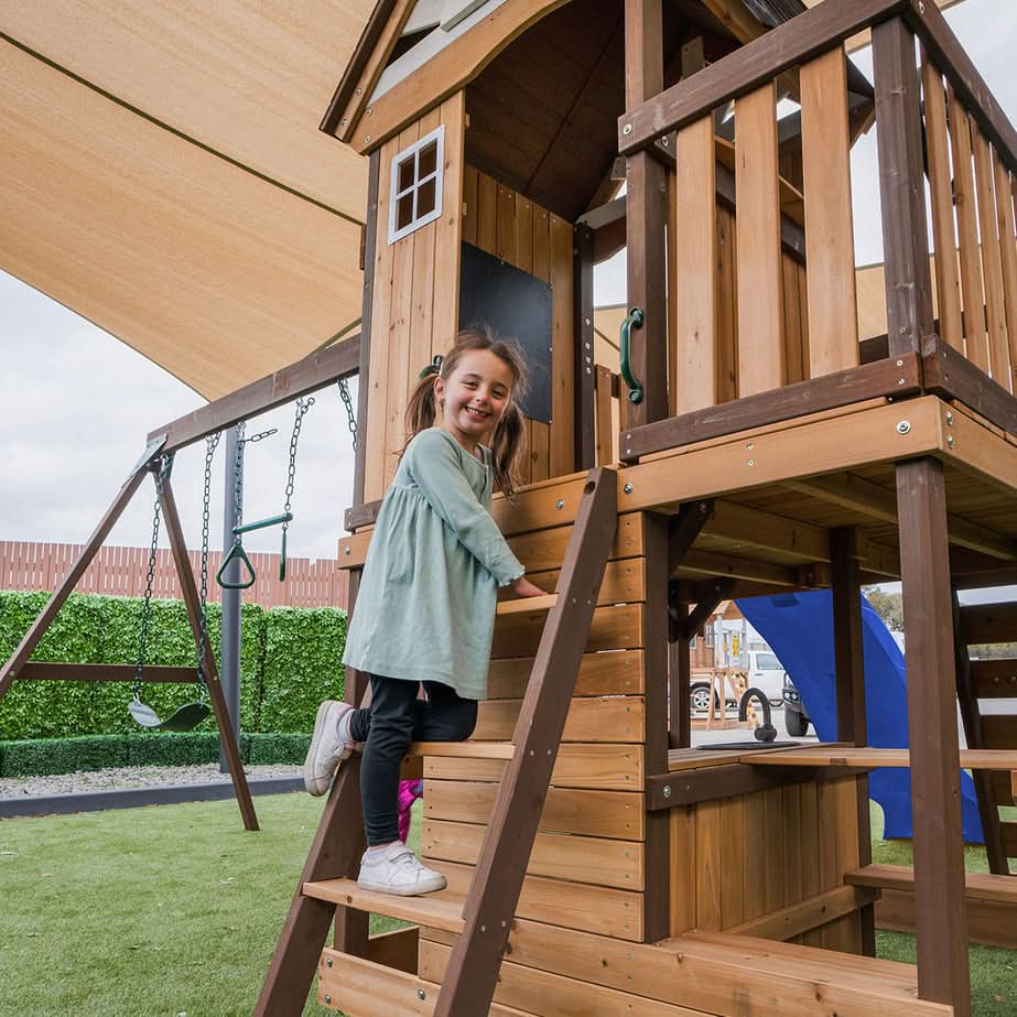 Lifespan Kids Coventry Play Centre Set with 2.2m Blue Slide