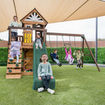Lifespan Kids Coventry Play Centre Set with 2.2m Green Slide
