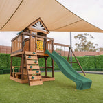 Lifespan Kids Coventry Play Centre Set with 2.2m Green Slide
