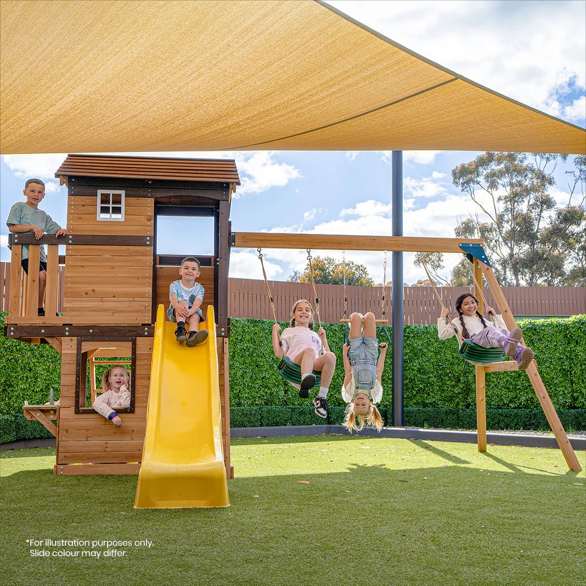 Lifespan Kids Darlington Play Centre Set with 2.2m Slide