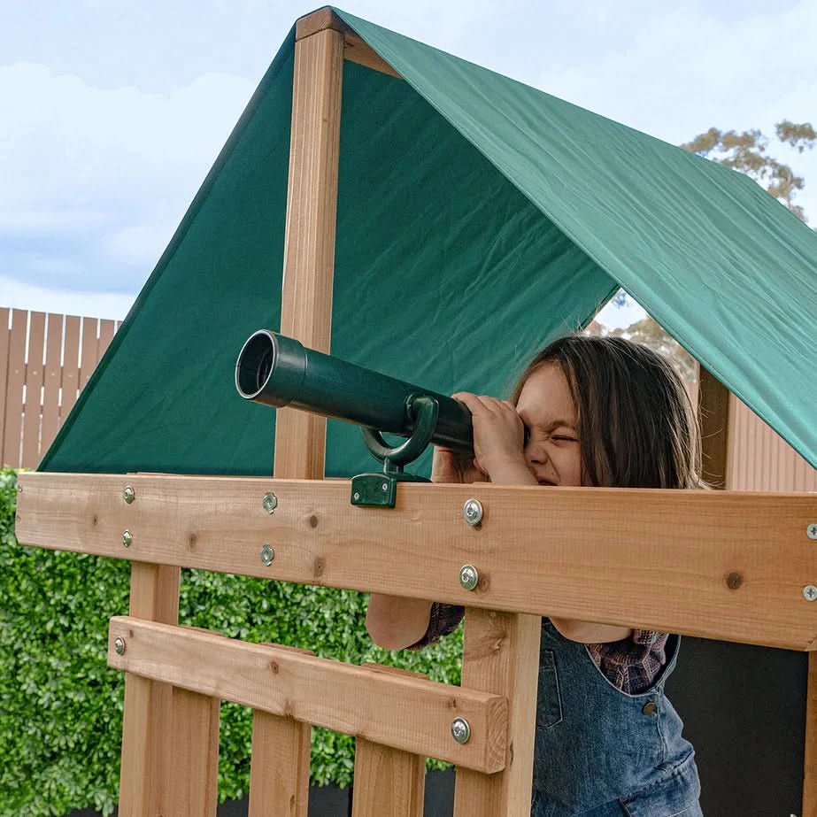 Lifespan Kids Greenvale Play Centre with 1.8m Green Slide