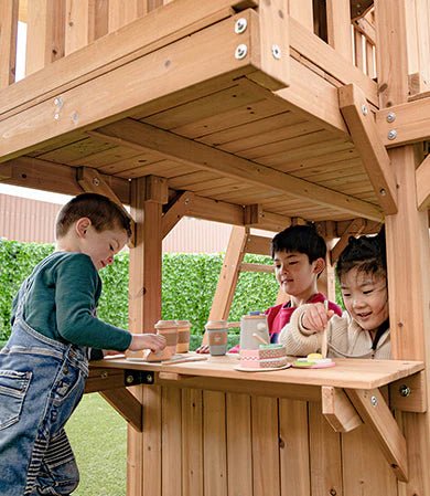 Lifespan Kids Kensington Swing Set, Monkey Bars & Play Centre with 2.2m Slide