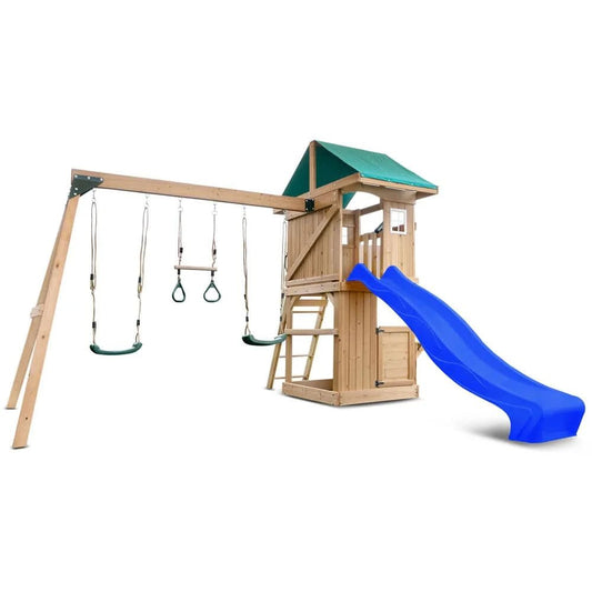 Lifespan Kids Montrose Play Centre Set with 2.2m Yellow Slide