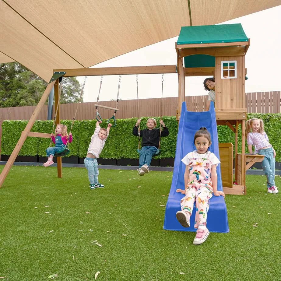Lifespan Kids Montrose Play Centre Set with 2.2m Yellow Slide