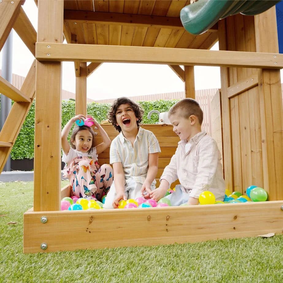 Lifespan Kids Montrose Play Centre Set with 2.2m Yellow Slide