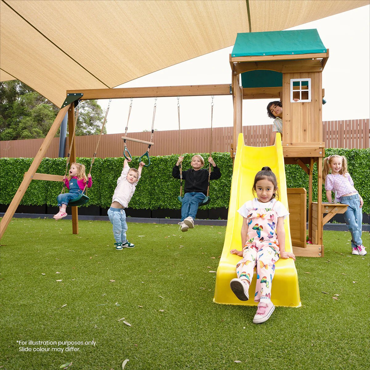 Lifespan Kids Montrose Play Centre Set with 2.2m Slide