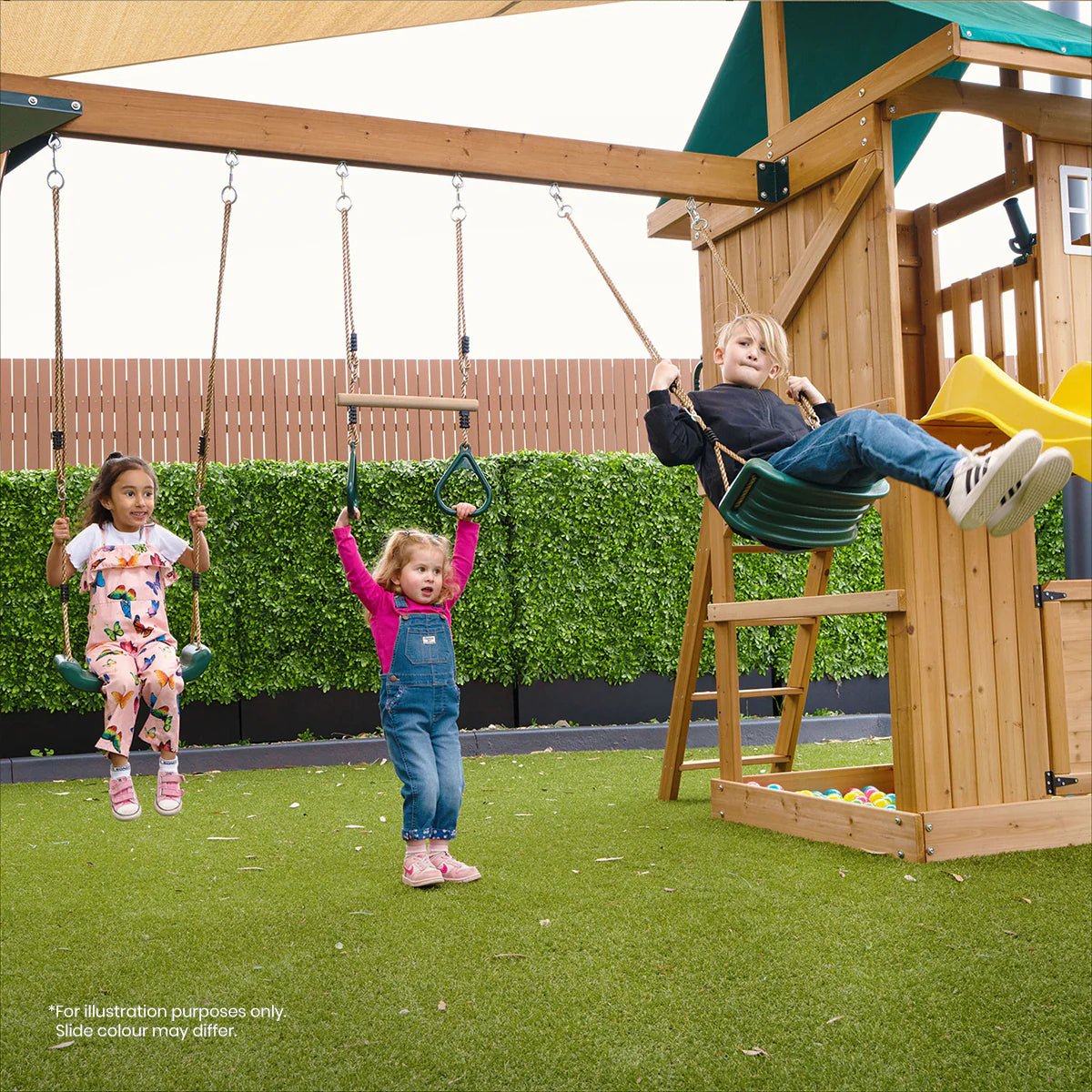 Lifespan Kids Montrose Play Centre Set with 2.2m Slide