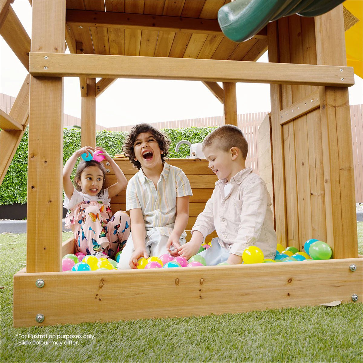 Lifespan Kids Montrose Play Centre Set with 2.2m Slide
