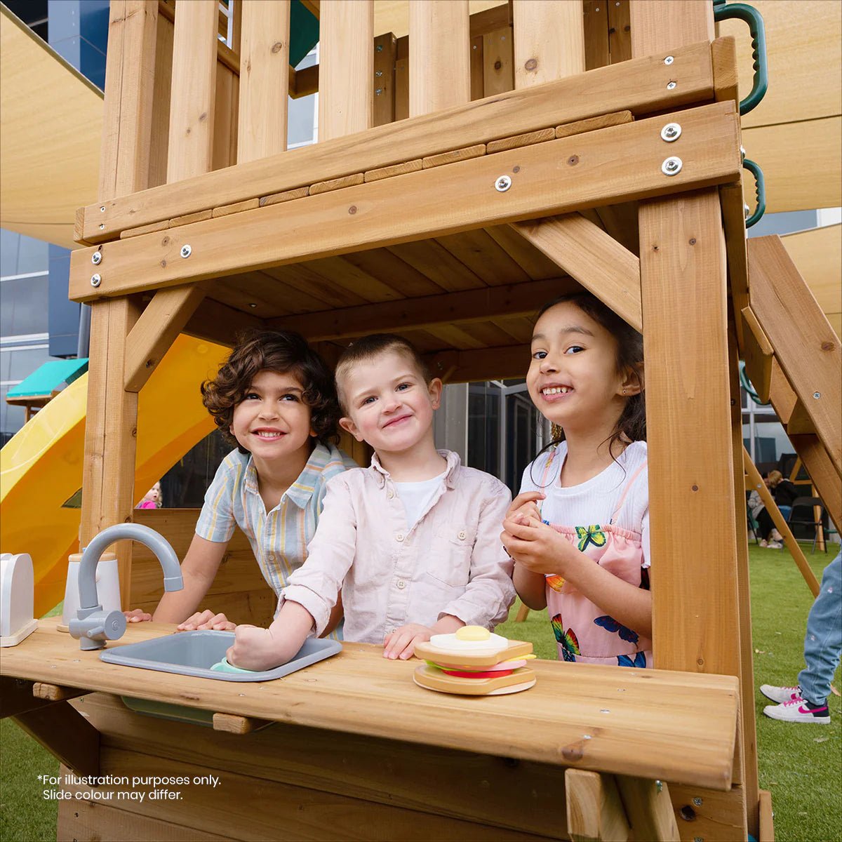 Lifespan Kids Montrose Play Centre Set with 2.2m Slide