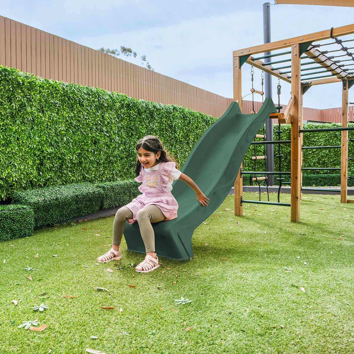 Lifespan Kids Orangutan Climbing Cube Jungle Gym Play Centre + Slide