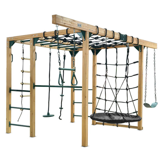 Lifespan Kids Orangutan Climbing Cube Jungle Gym Play Centre + Slide