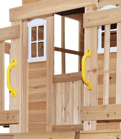 Lifespan Kids Silverton Play Centre With Rock Climbing Wall