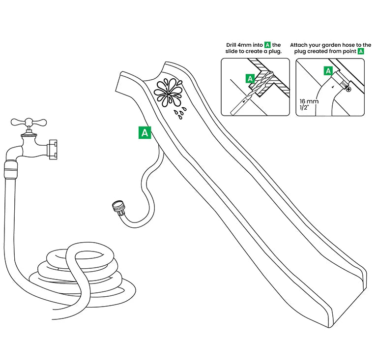 Lifespan Kids Sunshine 2.2m Climb & Slide