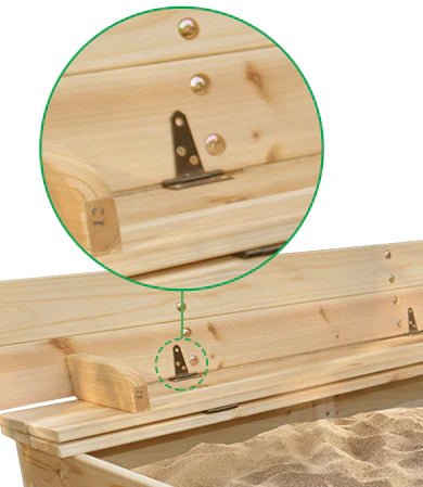 Lifespan Kids Strongbox Square Sandpit