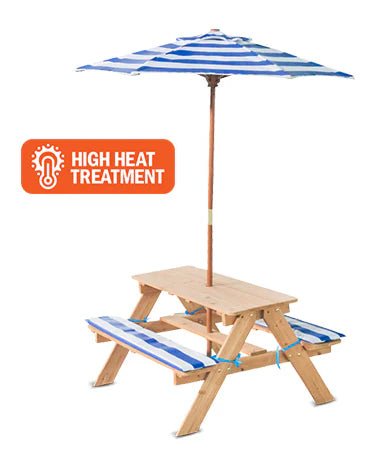 Lifespan Kids Sunset Picnic Table with Umbrella